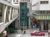 HK Wan Chai Computer Centre n Walkway Escalator n Taxi.JPG