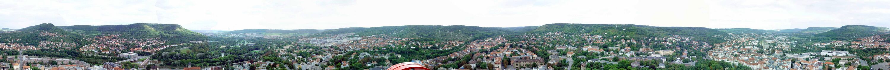 Круговая панорама Йены
