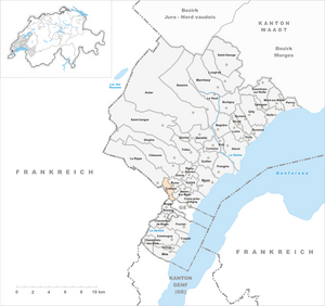 Красье на карте