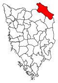 Lanischie cartina.svg