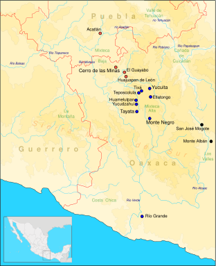 Mapa de la Mixteca Preclásico.svg