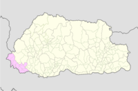 Samtse Bhutan location map.png