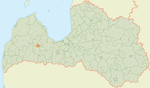 Зантская волость на карте