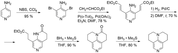 9-Azajulolidine synthesis