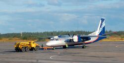 An-24RV (RA-46667) at Talagy (Arkhangelsk) 17Aug10.JPG