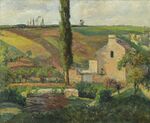 Camille Pissarro - La Côte des Mathurins à l’Hermitage, Pontoise (PD 444).jpg