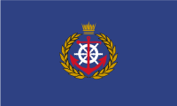 Flag of the Royal Bahrain Naval Force.svg