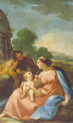 Goya - Descanso en la huida a Egipto, Ca. 1768 - 1770, Colección particular, Suiza.jpg