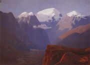 Kuindzhi Snow peaks Caucasus 1890 1895.jpg