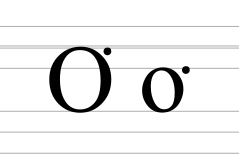 Latin letter O with dot above right.svg