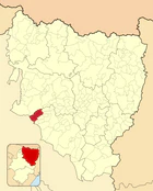 Расположение муниципалитета на карте провинции
