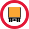 Vehicles carrying dangerous goods prohibited (non-prescribed by TSRGD, requiring special authorisation by DfT)