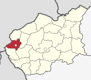 Ломжинский район на карте