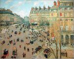 Camille pissaro place du theatre francais soleil.jpg