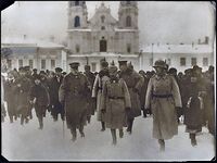 Генерал фон Эйхгорн Минскте курчуда, 1918 јыл кочкор ай