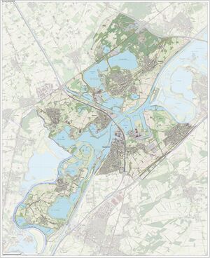 Маасгау на карте