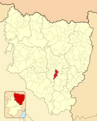 Расположение муниципалитета на карте провинции