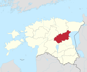 Jõgeva County in Estonia.svg
