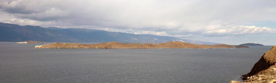 Панорама острова Огой