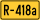 R418a-BIH.svg