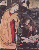 Verrocchio and Leonardo da Vinci (attrib) The Detroit Adoration 02.png