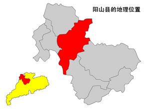Яншань на карте