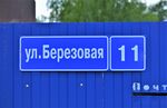 Казань, посёлок Константиновка. Улица Берёзовая, 11 (адресная табличка).JPG