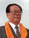 Jiang Zemin at Hickam Air Base, October 26, 1997, cropped.jpg