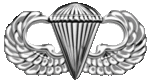 Нагрудный знак армейского парашютиста