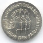 5 Mark DDR 1975 - Internationales Jahr der Frau - Bildseite.JPG