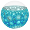 Hyperbolic honeycomb 7-3-4 poincare.png