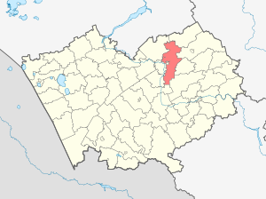 Первомайский район на карте