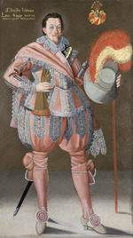 Målning. Porträtt. Officersvän. Lars kagge - Skoklosters slott - 87193.tif