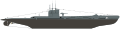 Shadowgraph U british class groupe III submarine.svg