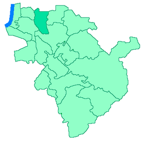 Каштановский сельский совет на карте