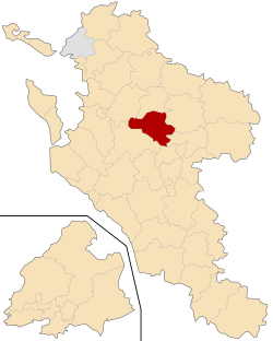 Кантон на карте департамента Приморская Шаранта