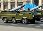 OTR-21 Tochka missiles during the Independence Day parade in Kiev.JPG