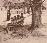 Van gogh bench with four persons f952r jh194.jpg