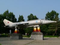 Yakovlev Yak-38 at Artem, Primorsky krai.jpg