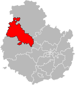 Монбар на карте