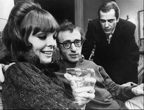 Diane Keaton, Woody Allen, Jerry Lacy Play it Again, Sam Broadway.JPG