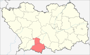 Сердобский район на карте