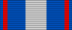 RUS MINJUST Medal For Strengthening Criminal Executive System silver ribbon 2000.svg
