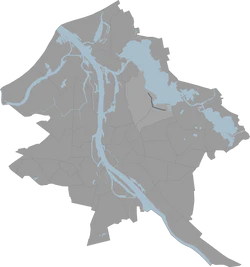 На карте Риги