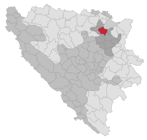 Сребреник на карте