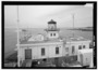 East elevation of lighthouse, with the light turned off - Cape Spencer Lighthouse, Lighthouse, Cross Sound, Elfin Cove, Skagway-Hoonah-Angoon Census Area, AK HAER AK-24-A-7.tif