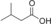 Isovaleric acid structure.png