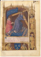 Le Christ portant sa croix devant Charles d’Angoulême, f7