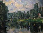 Le Pont sur la Marne à Créteil, par Paul Cézanne.jpg