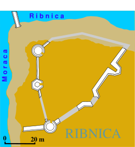 Ribnica tvrdjava u Podgorici.svg